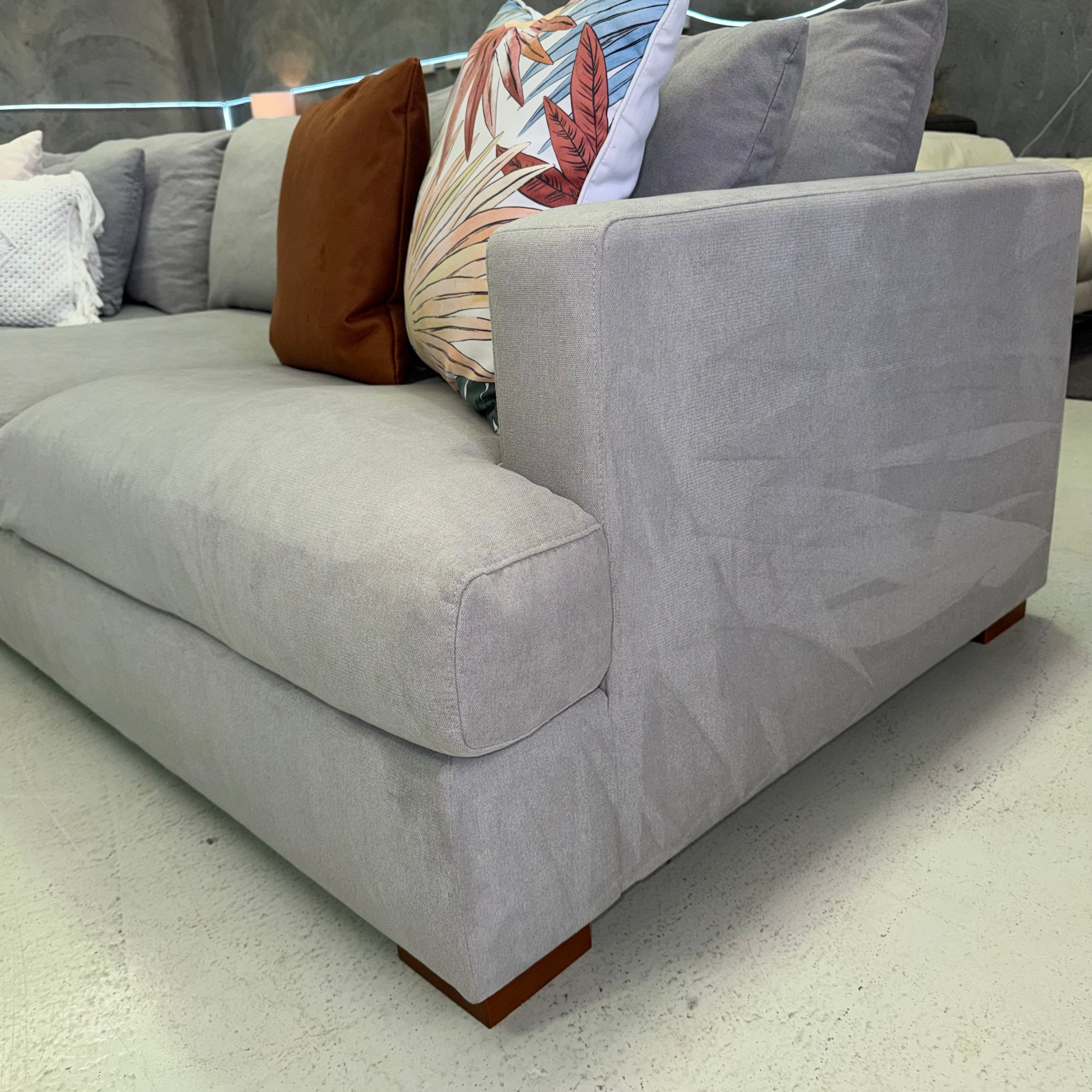 The Furniture Gallery Monaco Corner  Sofa 6 Seater