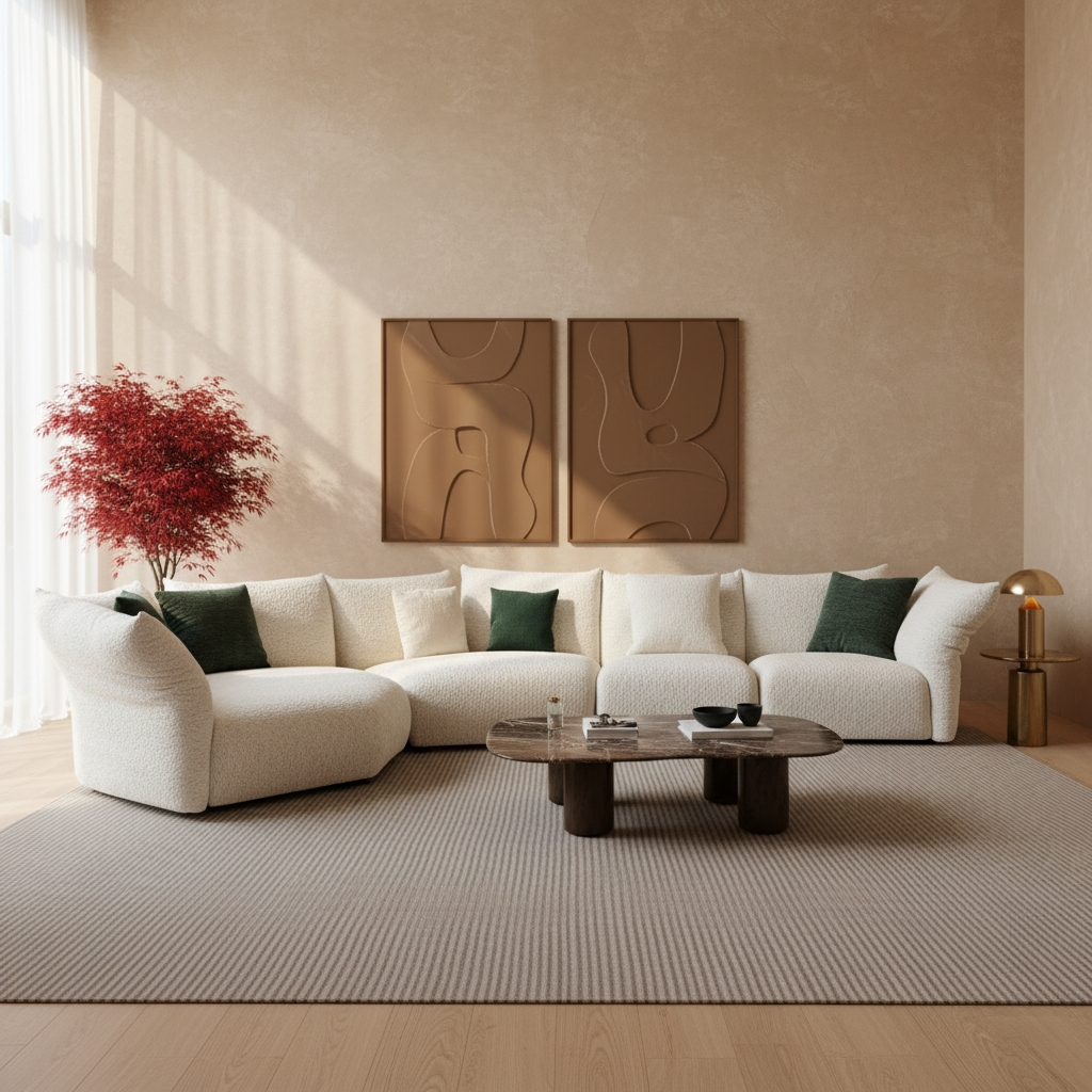 Cumulus Cloud Flower Sofa Modular Collection