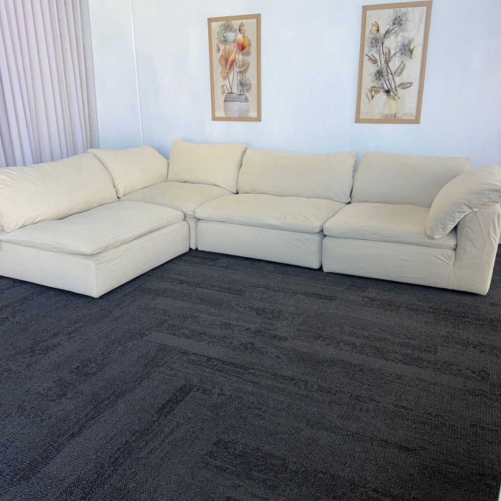 Harvey Norman – 4 Piece Modular Cloud Couch