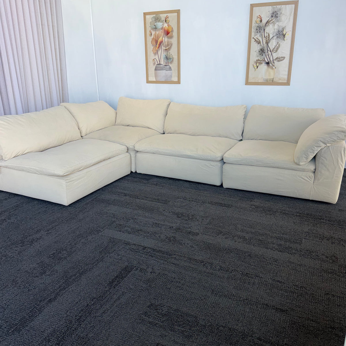 Harvey Norman – 4 Piece Modular Cloud Couch