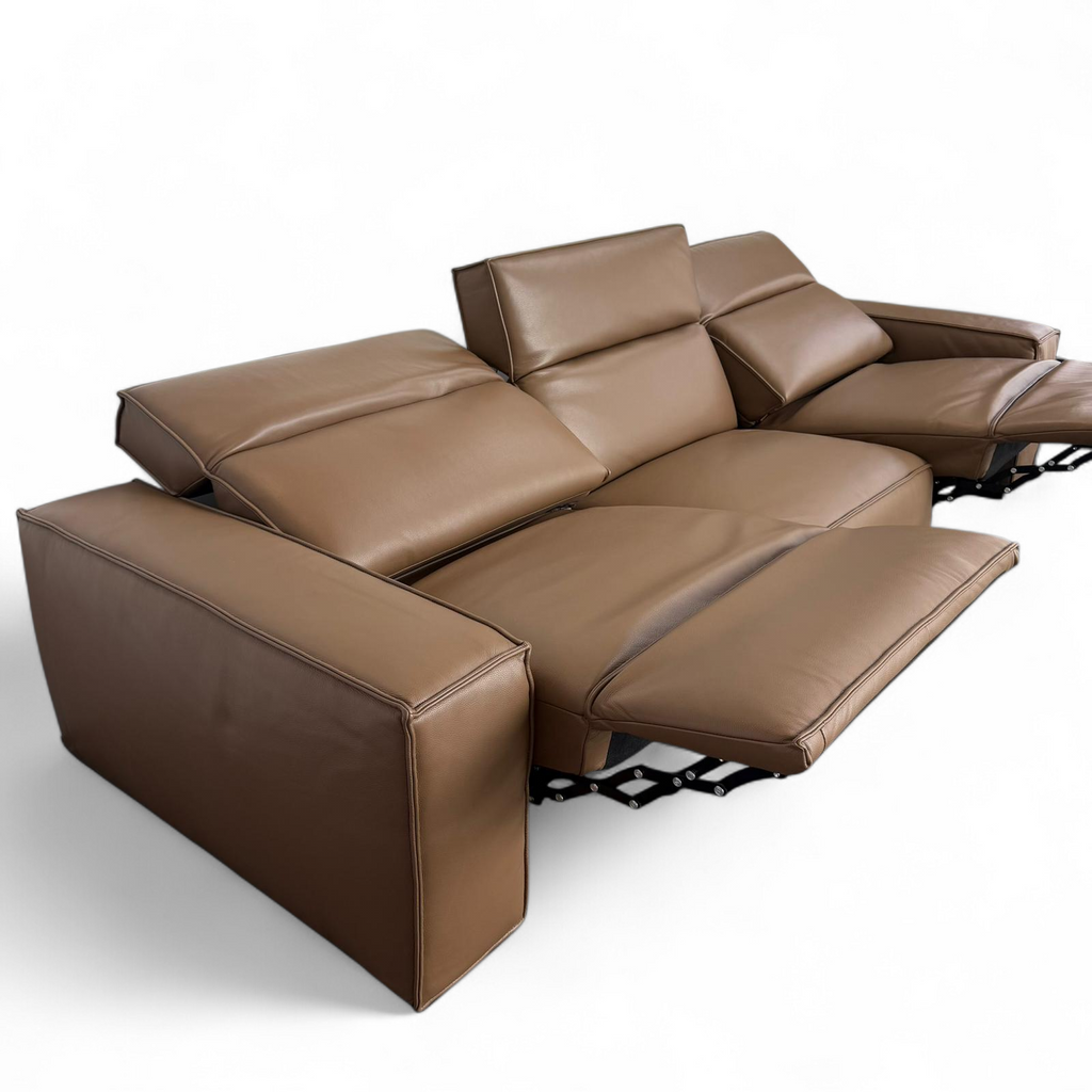 Prestige Recliner Sofa — Premium Leather 3.5 Seater