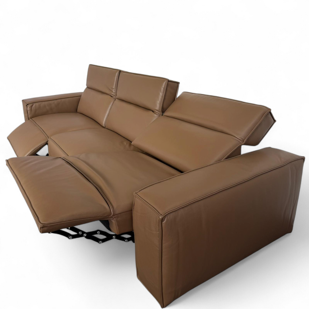 Prestige Recliner Sofa — Premium Leather 3.5 Seater