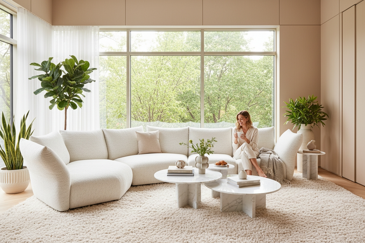 Cumulus Cloud Flower Sofa Modular Collection