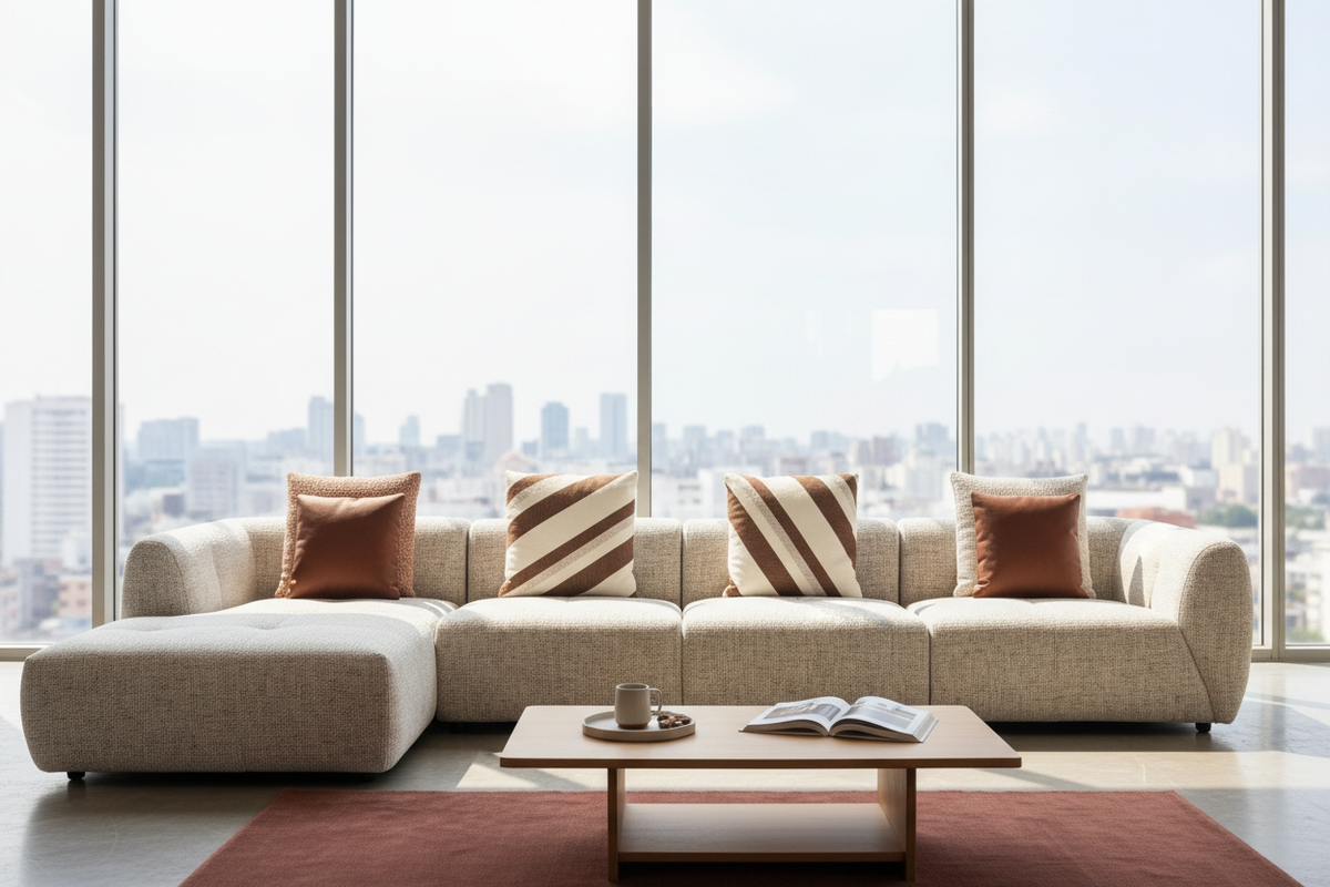 Haven Collection — 4 Piece Modular Sofa with Chaise
