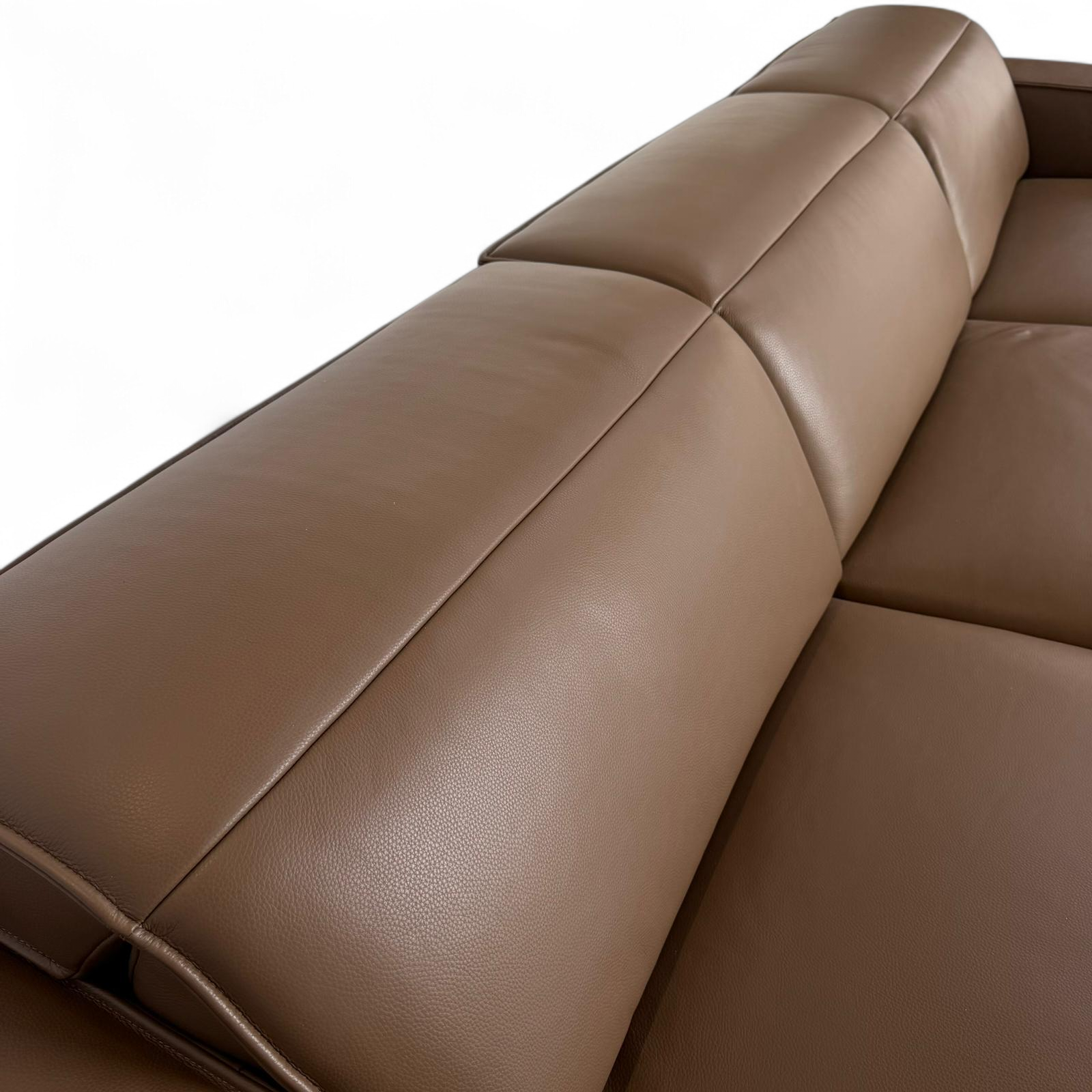 Prestige Recliner Sofa — Premium Leather 3.5 Seater