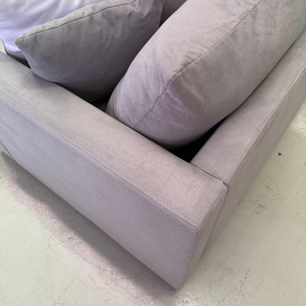 The Furniture Gallery Monaco Corner  Sofa 6 Seater